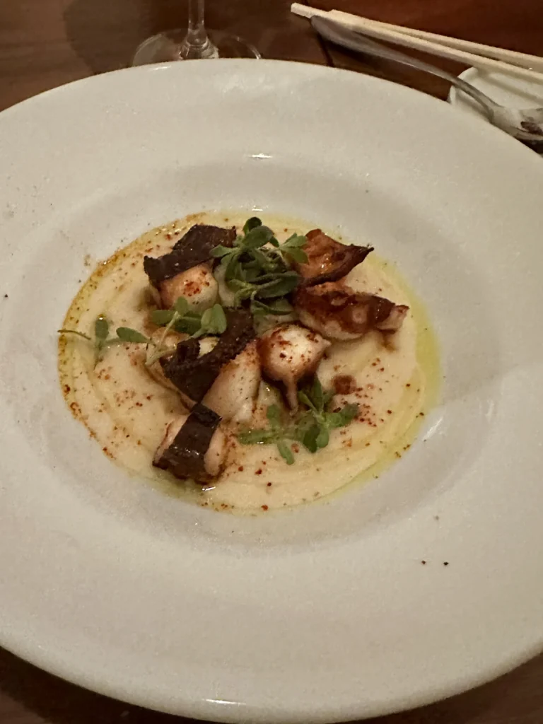 岩ダコのグリル