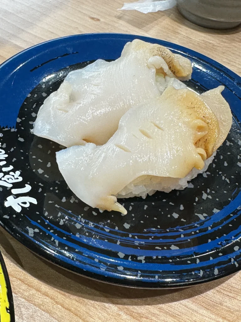 バイ貝、コリコリ食感