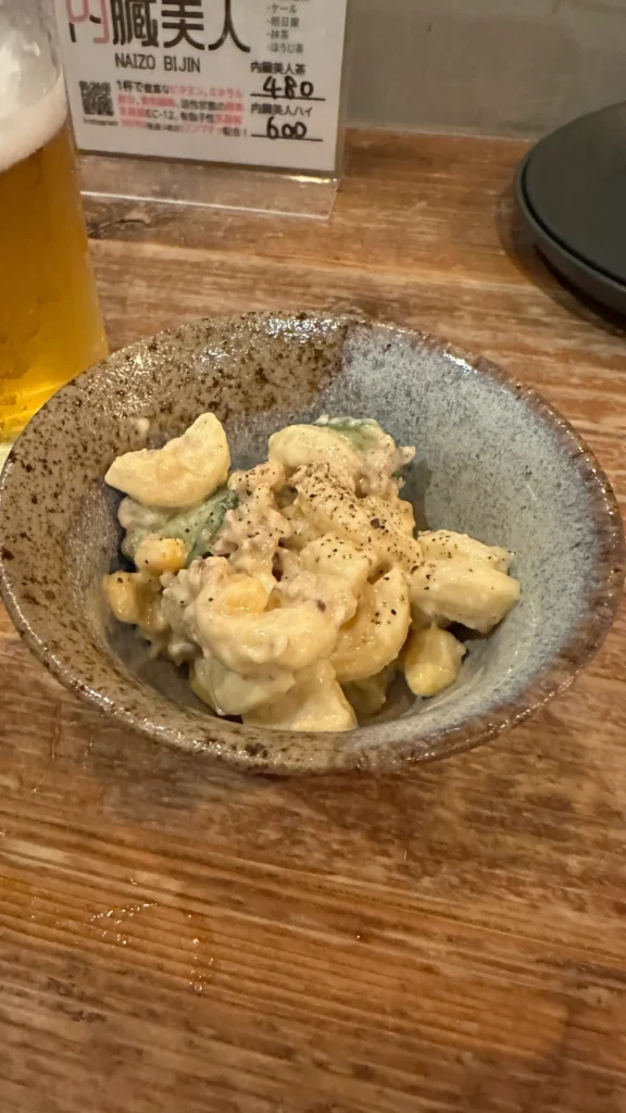 濃厚マカロニサラダ