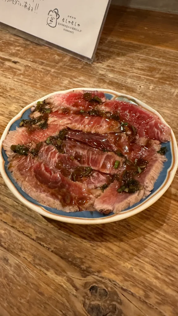 炙りマグロのたたき