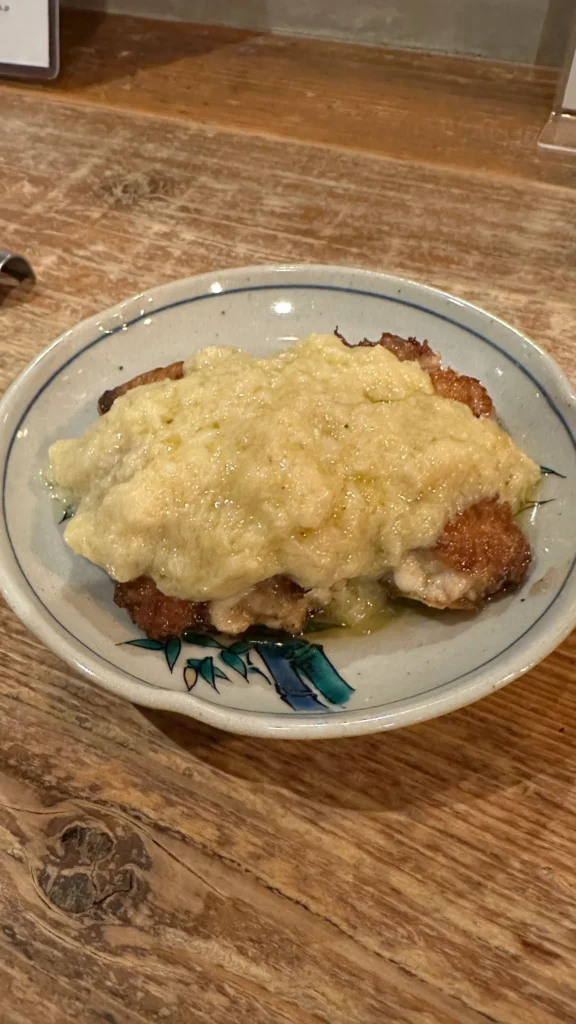 白子のムニエル ピルピルソース