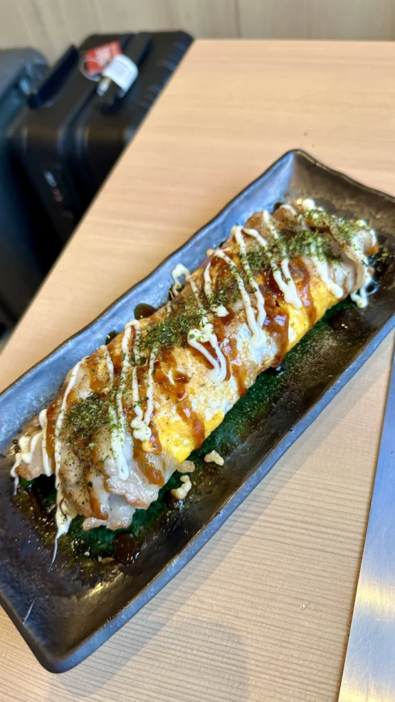 能登豚のとん平焼き