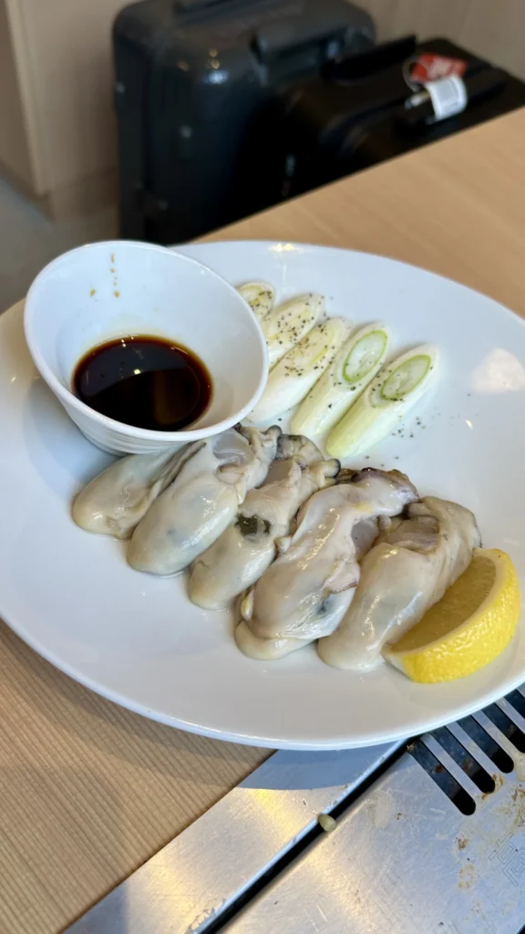 旬の牡蠣ソテー