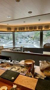 鮨 松の下カウンター席