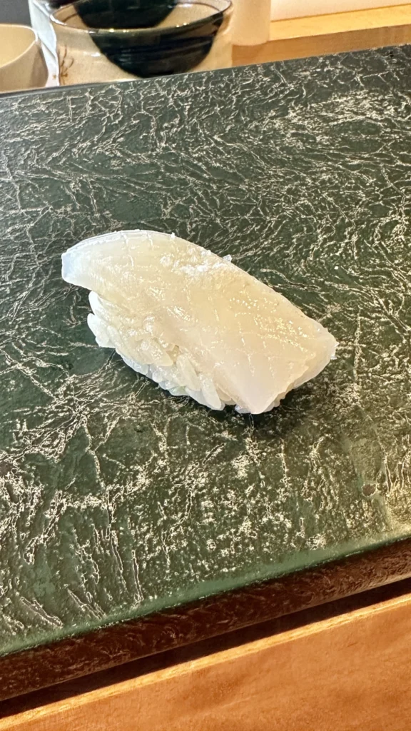 あおりいかの握り寿司