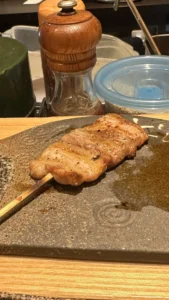 能登豚の豚バラ串