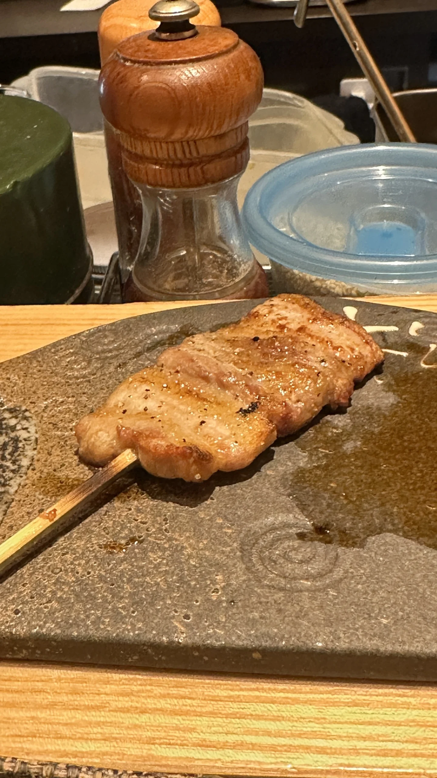 能登豚の豚バラ串