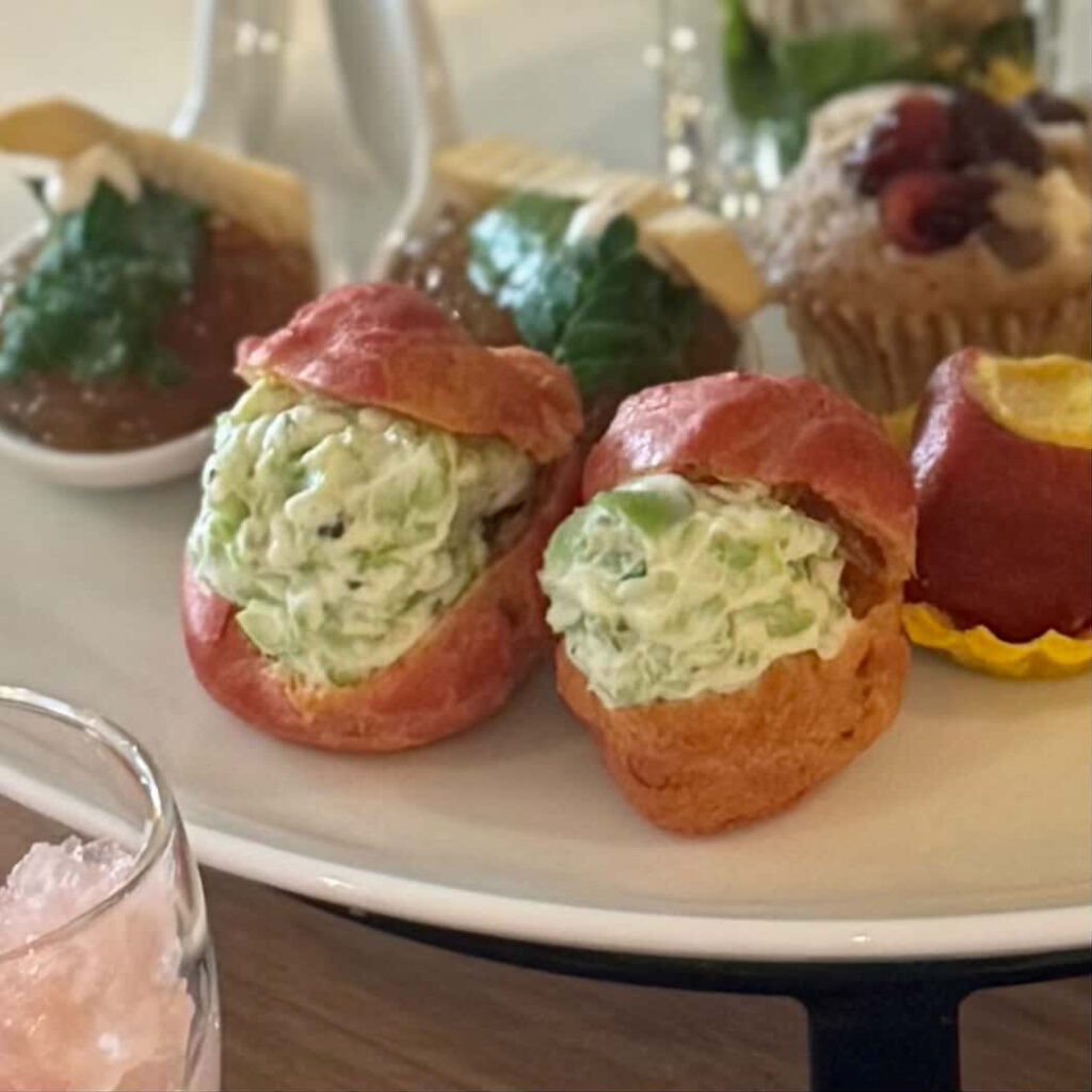 枝豆とチーズのシュー